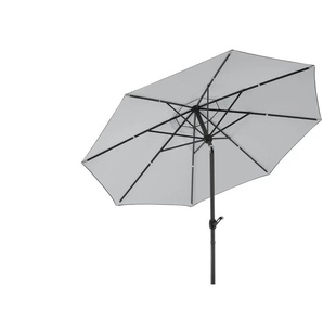 Schneider Schirme Marktschirm Adria - grau - Materialmix - 260 cm - 300.0 | Möbel Kraft