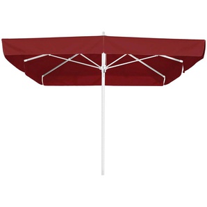 Marktschirm SCHNEIDER SCHIRME Quadro Standschirme rot (bordeaux) Sonnenschirme BxL: 300x300 cm, AluminiumPolyester