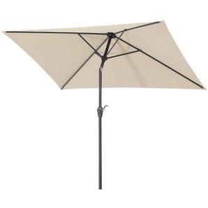 Schneider Schirme Sonnenschirm  Bilbao ¦ creme ¦ Maße (cm): B: 210 H: 228 T: 130