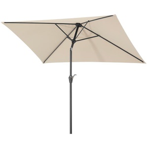 Schneider Schirme Sonnenschirm  Bilbao ¦ creme ¦ Maße (cm): B: 210 H: 228 T: 130.0