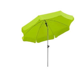 Schneider Schirme Sonnenschirm Locarno - grün - Materialmix - 220 cm - 200.0 | Möbel Kraft