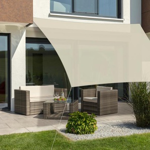 Sonnensegel SCHNEIDER SCHIRME Teneriffa Gr. B/T: 500 cm x 500 cm, beige (natur) Sonnensegel ca. 500 x cm