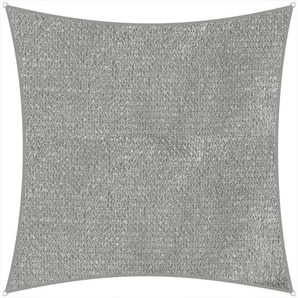 Schneider Sonnensegel, Silber, Textil, 360x0.5x360 cm, Sonnen- & Sichtschutz, Sonnensegel