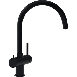 Schock Küchenarmatur Ares Filterwasserarmatur, Festauslauf, Schwarz