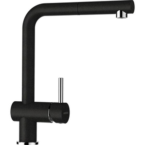 Schock Küchenarmatur EPOS SB ausziehbar, Rückflussverhinderer,Wasserspar-Perlator, Schwenkber. 180°