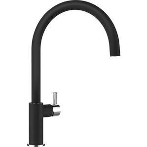 Schock Küchenarmatur HEKATE FA Festauslauf, Temperaturbegrenzer, Wassersparfunktion, Schwenkber. 360°
