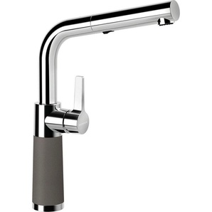 Schock Küchenarmatur SC-540 SB ausziehbar, Strahl-Brause, Rückflussverhinderer, Schwenkbereich 120°