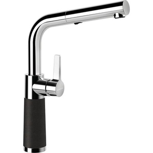 Schock Küchenarmatur SC-540 SB ausziehbar, Strahl-Brause, Rückflussverhinderer, Schwenkbereich 120°