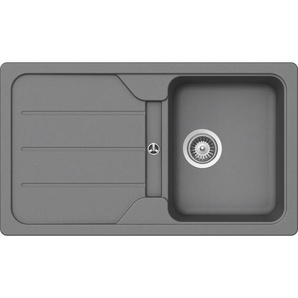 Schock Spüle Formhaus, Grau, Stein, 86x24.5x50 cm, Küchen, Küchenausstattung, Küchenspülen