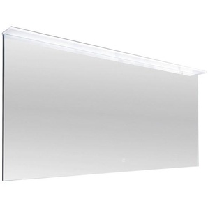 Schöner Wohnen Badezimmerspiegel, Silber, Glas, 160x65.2x9.1 cm, Goldenes M, Badezimmer, Badezimmerspiegel, Beleuchtete Spiegel