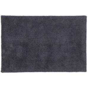 Schöner Wohnen Badteppich Bahamas, Anthrazit, Textil, rechteckig, 40x60 cm, rutschfest, für Fußbodenheizung geeignet, Badtextilien, Badematten
