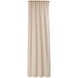 Schöner Wohnen Fertigvorhang SW-Cottage , Beige , Textil , Uni , 125x250 cm , für Stange und Schiene geeignet, mit Kombiband , Wohntextilien, Gardinen & Vorhänge, Fertiggardinen, Fertiggardinen