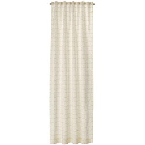 Schöner Wohnen Fertigvorhang SW-Cottage , Creme , Textil , Uni , 125x250 cm , für Stange und Schiene geeignet, mit Kombiband , Wohntextilien, Gardinen & Vorhänge, Fertiggardinen, Fertiggardinen