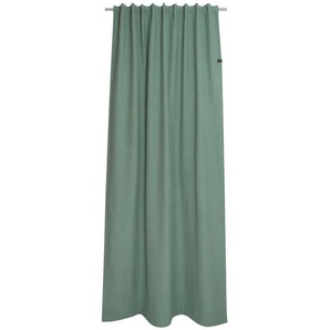 Schöner Wohnen Fertigvorhang SW-Solo , Salbeigrün , Textil , Uni , 130x250 cm , für Stange und Schiene geeignet , Wohntextilien, Gardinen & Vorhänge, Fertiggardinen, Fertiggardinen