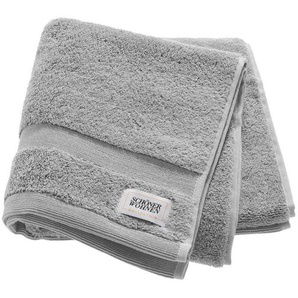 Schöner Wohnen Handtuch Sw-Cuddly, Grau, Textil, Uni, 50x100 cm, Oeko-Tex® Standard 100, saugfähig, Aufhängeschlaufe, durchgefärbt, angenehm weich,