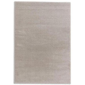 Schöner Wohnen Hochflorteppich Pure, Beige, Textil, Uni, rechteckig, 133x190 cm, Bsci, Oeko-Tex® Standard 100, für Fußbodenheizung geeignet, antistatisch, pflegeleicht, Teppiche & Böden, Teppiche, Hochflorteppiche & Shaggys