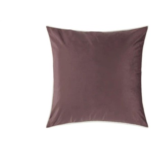 SCHÖNER WOHNEN Kissen Place - rot - Materialmix - 38 cm | Möbel Kraft