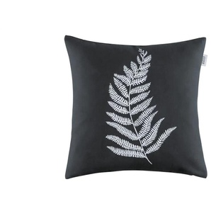 SCHÖNER WOHNEN Kissen  Viva ¦ grau ¦ Maße (cm): B: 45