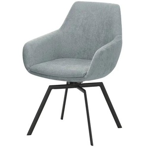 SCHÖNER WOHNEN Kollektion Armlehnenstuhl  Cosy ¦ blau ¦ Maße (cm): B: 58 H: 87 T: 64.0