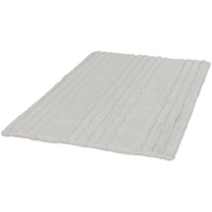 SCHÖNER WOHNEN-Kollektion Badematte Bahamas Streifen, Höhe 30 mm, beidseitig nutzbar, fußbodenheizungsgeeignet, Baumwolle, rechteckig, waschbar, Streifen Design, Badezimmerteppich, Baumwolle
