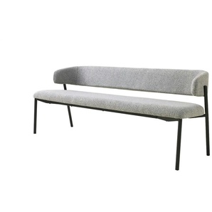SCHÖNER WOHNEN Kollektion Bank - grau - Materialmix - 203 cm - 80 cm | Möbel Kraft