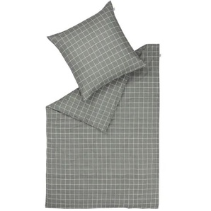 SCHÖNER WOHNEN Kollektion Bettwäsche-Set   ¦ grau ¦ Maße (cm): B: 200 H: 1