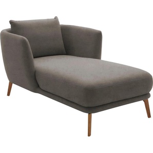 SCHÖNER WOHNEN-Kollektion Chaiselongue Pearl - 5 Jahre Hersteller-Garantie, auch in Bouclé. Füße Massivholz, Loveseat und Loungesessel, Maße (B/H/T): 101/71/161 cm