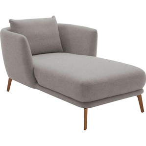 SCHÖNER WOHNEN-Kollektion Chaiselongue Pearl - 5 Jahre Hersteller-Garantie, auch in Bouclé. Füße Massivholz, Loveseat und Loungesessel, Maße (B/H/T): 101/71/161 cm