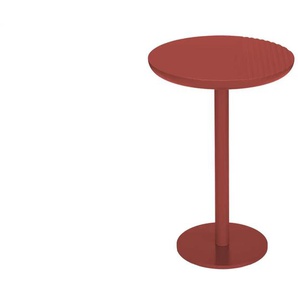 SCHÖNER WOHNEN Kollektion Couchtisch  Henri ¦ rot ¦ Maße (cm): H: 55  Ø: 40