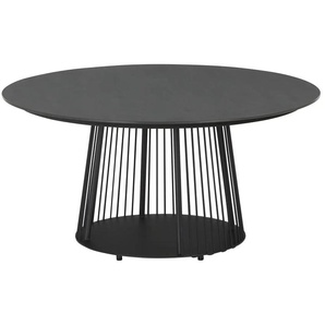 SCHÖNER WOHNEN Kollektion Couchtisch  York ¦ grau ¦ Maße (cm): H: 35  Ø: 83
