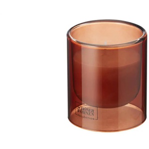 SCHÖNER WOHNEN Kollektion Duftkerze - braun - Glas,Wachs - 8,5 cm - 7.5 | Möbel Kraft