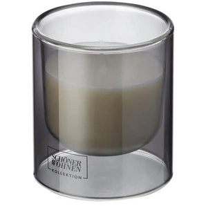 SCHÖNER WOHNEN Kollektion Duftkerze - grau - Glas,Wachs - 8,5 cm - 7.5 | Möbel Kraft