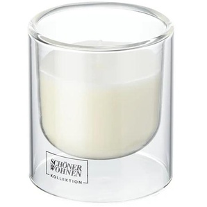 SCHÖNER WOHNEN Kollektion Duftkerze - transparent/klar - Glas,Wachs - 8,5 cm - 7.5 | Möbel Kraft