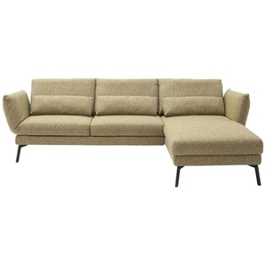 SCHÖNER WOHNEN Kollektion Ecksofa  Spin ¦ gelb ¦ Maße (cm): B: 329 H: 109 T: 224.0