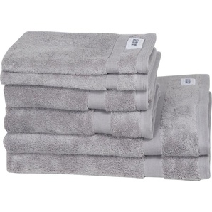 SCHÖNER WOHNEN-Kollektion Handtuch Set Cuddly, Frotteevelours (Set, 6-St), schnell trocknende Airtouch-Qualität