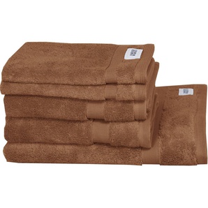 SCHÖNER WOHNEN-Kollektion Handtuch Set Cuddly, Frottier (Set, 5-St), schnell trocknende Airtouch-Qualität