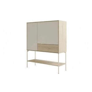 SCHÖNER WOHNEN Kollektion Highboard  Laboe ¦ holzfarben ¦ Maße (cm): B: 114 H: 135
