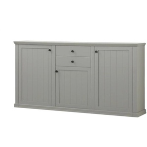 SCHÖNER WOHNEN Kollektion Highboard  Village ¦ grau ¦ Maße (cm): B: 234 H: 116 T: 41.0