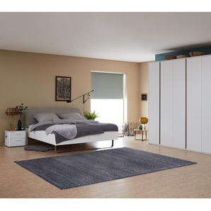 Hochflorteppich Pure 160 x 230cm Türkis/Türkis
