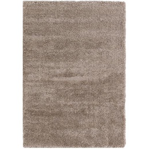 Hochflorteppich Savage 133 x 190cm Beige/Beige