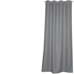 SCHÖNER WOHNEN Kollektion Ösenschal - grau - Synthetik - 140 cm - 1 cm | Möbel Kraft