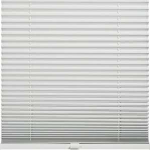 SCHÖNER WOHNEN-Kollektion Plissee Thermo Plissee Ella, verdunkelnd, mit Bohren, verspannt, verschraubt, verschraubt, energiesparend, Thermo Rückseite