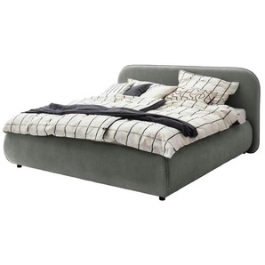 SCHÖNER WOHNEN Kollektion Polsterbett in 180x200 cm Lissabon ¦ grau ¦ Maße (cm): B: 208 H: 105
