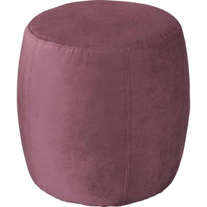 SCHÖNER WOHNEN-Kollektion Polsterhocker Tiny, in Velours oder Echtleder, B/T/H: 35/35/40 cm