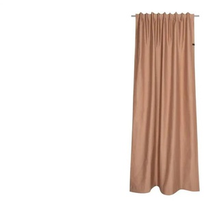 SCHÖNER WOHNEN Kollektion Schlaufenschal - braun - Baumwollmischgewebe - 130 cm - 1 cm | Möbel Kraft