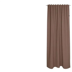 SCHÖNER WOHNEN Kollektion Schlaufenschal - braun - Baumwollmischgewebe - 130 cm - 1 cm | Möbel Kraft