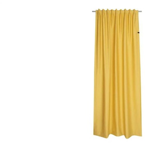 SCHÖNER WOHNEN Kollektion Schlaufenschal - gelb - Baumwollmischgewebe - 130 cm - 1 cm | Möbel Kraft