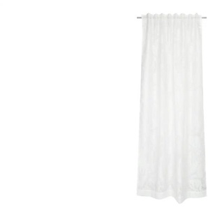 SCHÖNER WOHNEN Kollektion Schlaufenschal - weiß - Baumwollmischgewebe - 130 cm - 1 cm | Möbel Kraft