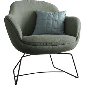 Sessel SCHÖNER WOHNEN-KOLLEKTION Glove Gr. Flachgewebe FREE, B/H/T: 78 cm x 85 cm x 80 cm, grün (olive free) Einzelsessel Sessel