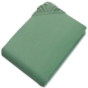 SCHÖNER WOHNEN-Kollektion Spannbettlaken, grün, Doppelgröße
